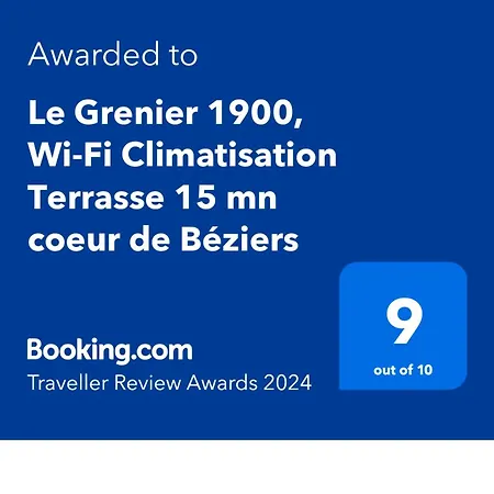 Lejlighed Le Grenier Superbe T3 Climatisation Terrasse Wi-fi Netflix 15 Mn Coeur De 70m2
