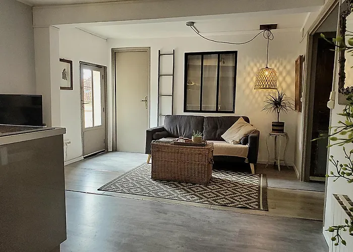 Le Grenier Superbe T3 Climatisation Terrasse Wi-fi Netflix 15 Mn Coeur De 70m2 Béziers