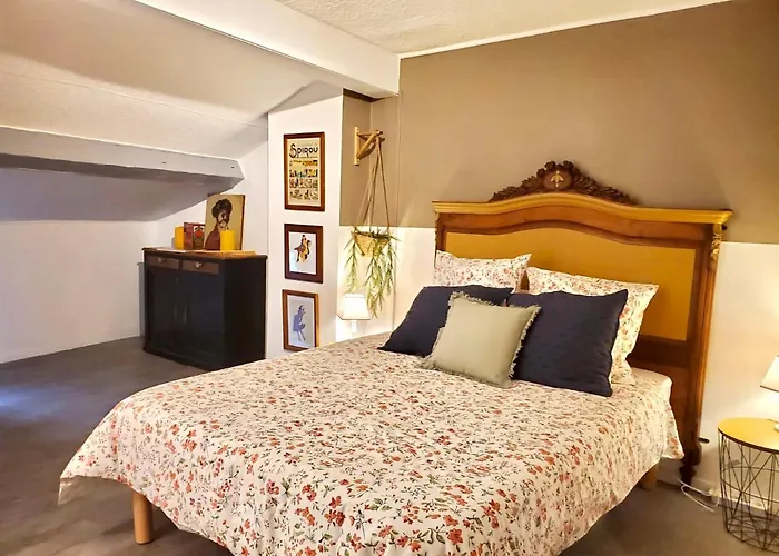 Le Grenier Superbe T3 Climatisation Terrasse Wi-fi Netflix 15 Mn Coeur De 70m2