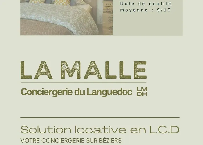 Lägenhet Le Grenier Superbe T3 Climatisation Terrasse Wi-fi Netflix 15 Mn Coeur De 70m2 Béziers
