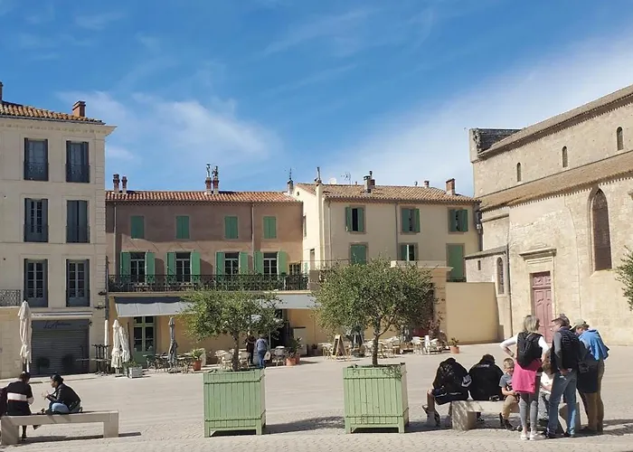 Lägenhet Le Grenier Superbe T3 Climatisation Terrasse Wi-fi Netflix 15 Mn Coeur De 70m2 Béziers